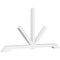 Ekena Millwork Vanguard Architectural Grade PVC Gable Bracket, 108"W x 54"H x 4"D x 4"F, 12/12 Pitch GBP108X54X0404VAN00 - alternate 1